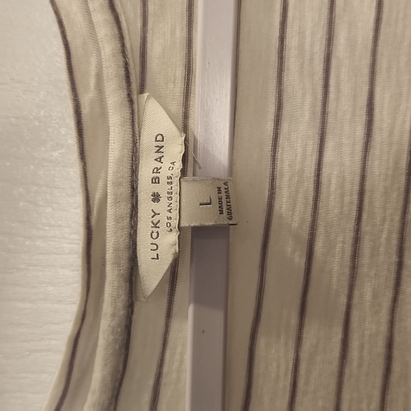 Lucky Brand Striped Tank - Picture 7 of 7